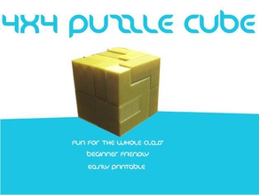 4x4 puzzle del cubo di apprendimento designproject engineeringproject makeredchallenge mathprojec 3d print model - Mito3D