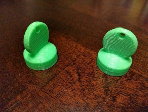 magnetische Kind-lock-Taste - Ersatz Teile Kind-Verschluss Kind-proofing die Sicherheit der Kinder 3d print model - Mito3D