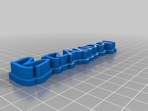 talbot - brandon sculture personalizzato 3d print model - Mito3D