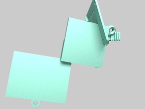 simple r2d2 testprint cube art boolean cash cheese element spam union 3d print model - Mito3D