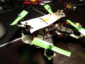 shriekerxl 150 mm gerçek quadcopter rc araç yarışçı çerçeve shendrones 3d print model - Mito3D