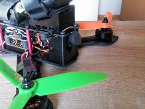 cyrious x1 camholder hs1177 hobby fpvcam mount 3d print model - Mito3D