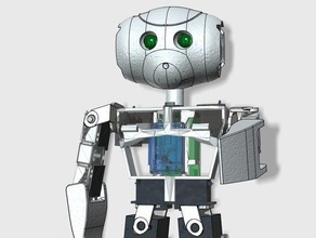 meu astro robô robótica 3d print model - Mito3D