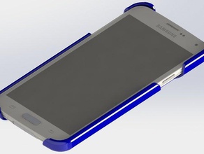 samsung galaxy s5 cover mobile téléphone 3d print model - Mito3D