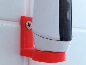 simple porte-brosse à dents braun oral-b pour la douche salle de bains accessoires oralb 3d print model - Mito3D