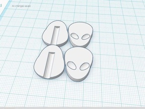 alienware hoodie se termine accessoires 3d imprimable l'accessoire ordinateur de la mode logo 3d print model - Mito3D