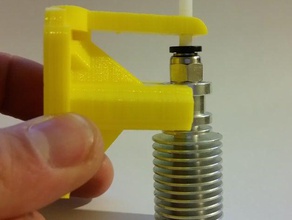 e3d v6 bowden transporte filamento do tubo guia de suporte montagem reforçado a impressora partes Impressora 3d peças hephestos i3 retrabalho prusa 3d print model - Mito3D