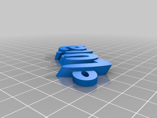 llavero lucia organizzazione personalizzato 3D print model - Mito3D