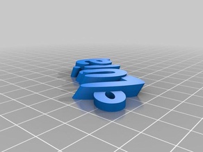 llavero lucia organizzazione personalizzato 3d print model - Mito3D