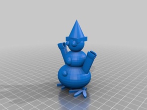 jake-snowman 3d printing 3d print model - Mito3D