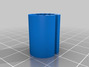 parametrico cuscinetto lineare divisa opzionale 3d la stampante parti personalizzato 3d print model - Mito3D