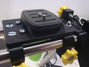 hama integrado de la placa cámara 3d print model - Mito3D
