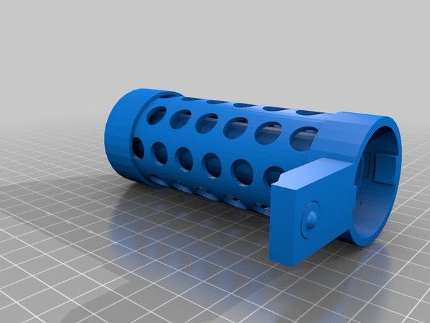 nerf gun barrel extension giocattolo gioco accessori 3D print model - Mito3D