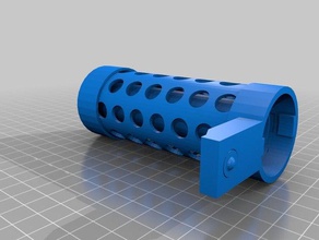 nerf gun barrel extension giocattolo gioco accessori 3d print model - Mito3D