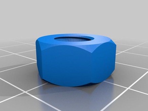 il mio personalizzato dado jnut-6-12ob bullone rondella filettata di fabbrica parti 3d print model - Mito3D