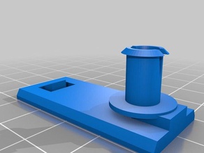 Unterstützung panier &agrave couvert pour lave vaisselle miele - Ersatz Teile 3d print model - Mito3D