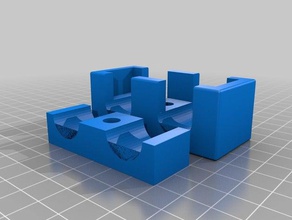 fixação tuyaux partes 3d print model - Mito3D