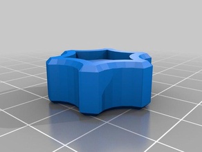 meine kundenspezifische Daumen-regler Metrik hand tools 3d print model - Mito3D