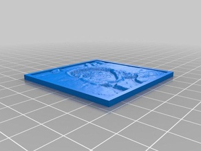 grace nala pug 2d sanat özelleştirilmiş 3d print model - Mito3D