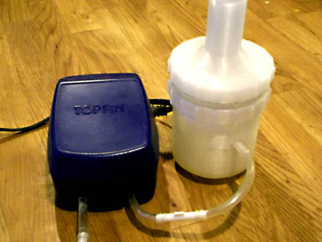 essential oil nebulizer household aquarium pump tubing aroma aromatherapy diffuser holistic medicine natural nebuliser 3D print model - Mito3D