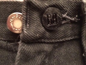 bouton extender de la mode l'accessoire ventre bleu renflement jeans snack 3d print model - Mito3D