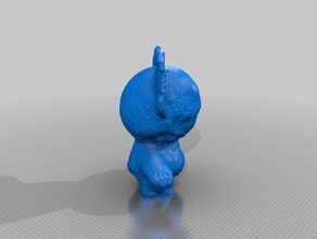 deadmau5 modelo de malha patch rinoceronte arte 3d print model - Mito3D