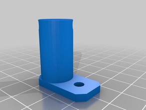 dremel flashforge sonhador filamento do tubo de alimentação suporte direito 3d impressão 3d print model - Mito3D