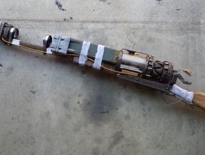 fallout 4 laser musket printed parts requires extra hardware scans replicas 3d print model - Mito3D