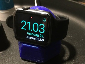 apple watch stand fillable household 3d print model - Mito3D