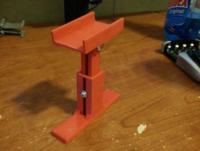 ayarlanabilir stand ev göstermek ayak montior monte edin tilt mount 3d print model - Mito3D