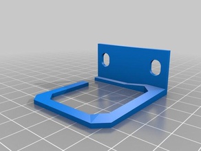 rack 1u di gestione dei cavi computer 3d print model - Mito3D