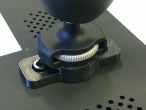 einscan-s adaptateur de trépied manfrotto compact version pièces 3d print model - Mito3D