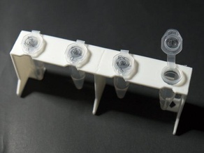 15 ml 20 tubo eppendorf de titular biología laboratorio microcentrífuga la ciencia 3d print model - Mito3D