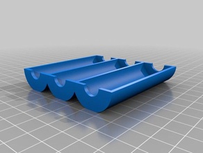 meine angepasste poker chip rack - Spielzeug Spiel Zubehör 3d print model - Mito3D