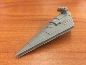 imperial star destroyer props el lado oscuro darth vader imperio galáctico sable de luz la nave espacial wars 3d print model - Mito3D