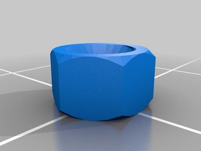 il mio personalizzato bullone di lavoro parti 3d print model - Mito3D
