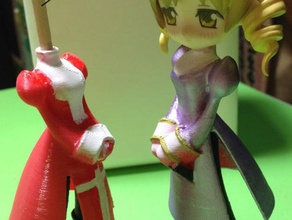 ro prist pinky st personas la figura de anime 3d print model - Mito3D