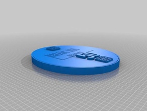 50 tasarım rozet 3d baskı 3d print model - Mito3D