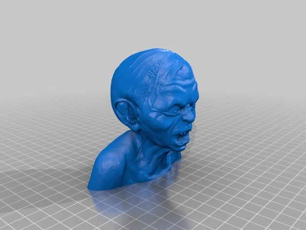 smeagol 3d l'impression 3D print model - Mito3D