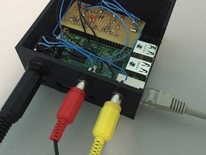 raspberry pi2 case box custom external modules electronics 3d print model - Mito3D