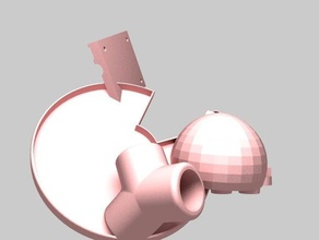 automático de toronto kit a arte mordidas boolean acoplamento lanterna spam união 3d print model - Mito3D
