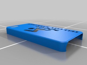 iphone 5c case mobile marksmen swim tell city 3d print model - Mito3D