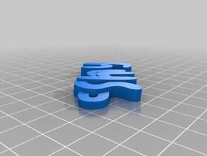 shay organización personalizado 3d print model - Mito3D