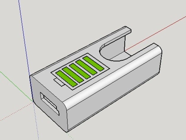 diy chager eletrônica A impressão 3d carregador barato primeiro projeto móveis skechup 3D print model - Mito3D