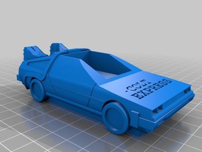 colt express delorean ritorno futuro giocattolo gioco accessori 3d print model - Mito3D