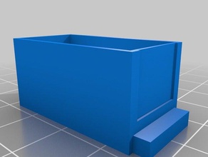 caixa de armazenamento 2x2 organização personalizado 3d print model - Mito3D