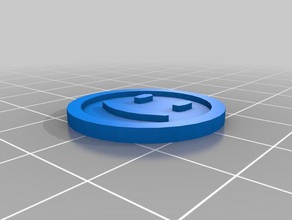 smiley face coaster containers 3d print model - Mito3D