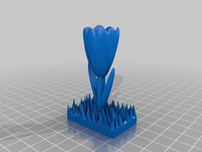 tulip mãe 3d impressão 3d print model - Mito3D