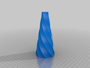my customized vase polygon 3d printing 3d print model - Mito3D