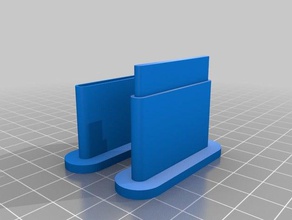 my customized flat duct tape reel organization 3d print model - Mito3D